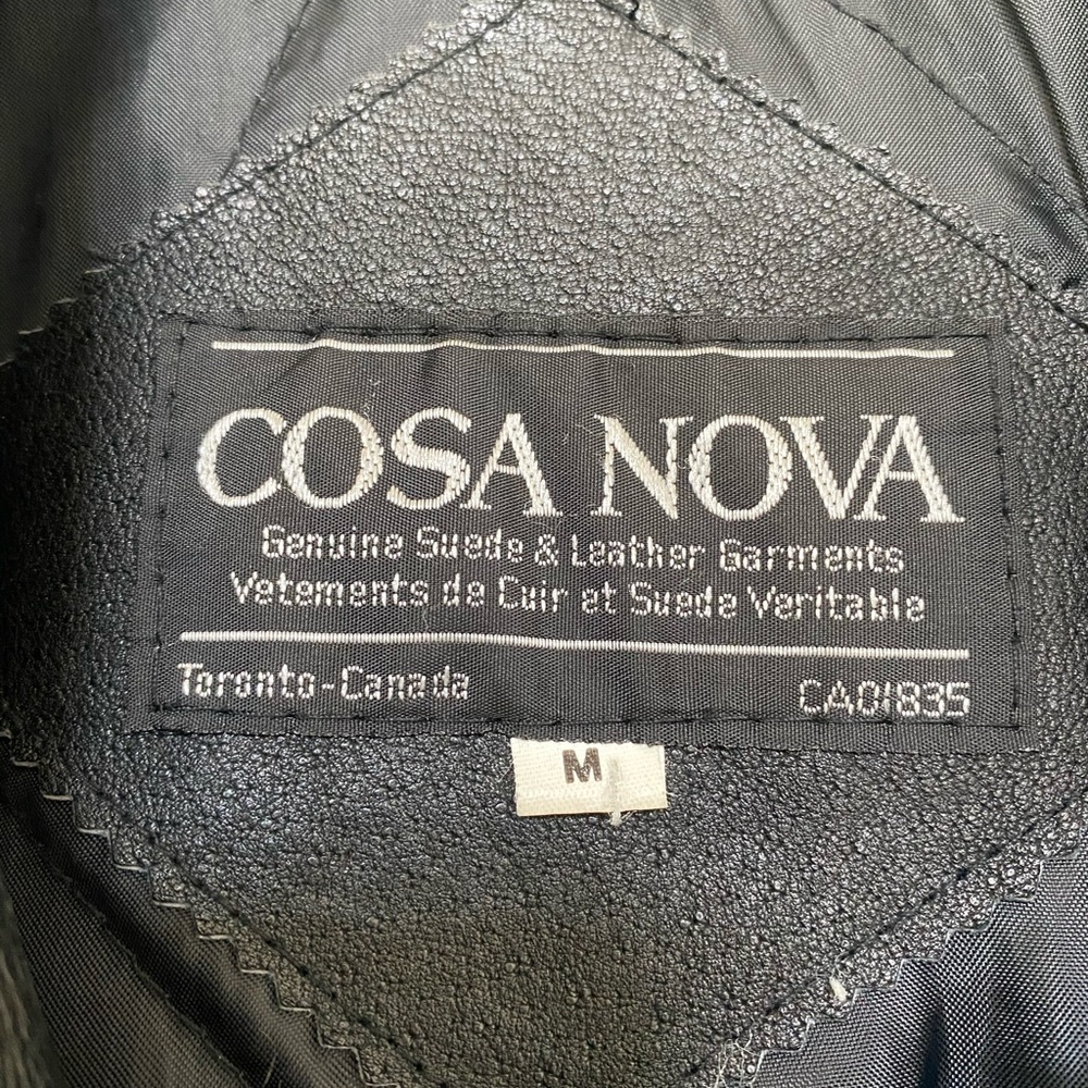 Sold: Real Leather Jacket Cosa Nova - Picture 7 of 7